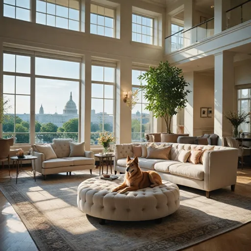 Elegant stays with your pet in Washington : a guide to the most pet friendly hotel DC options