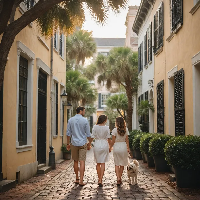 Planning a romantic vacation in Charleston SC with your pet