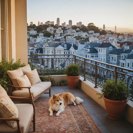 Where would you stay in San Francisco with your pet for a refined city escape