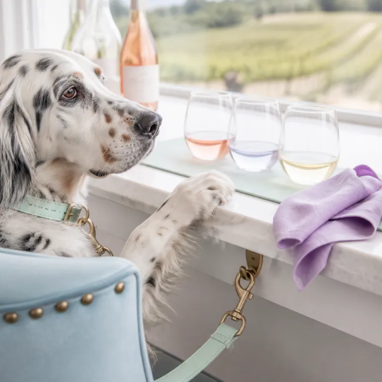 Wine Country With a Dog: The Sonoma and Willamette Tasting Rooms Where Your Setter Gets a Seat at the Bar