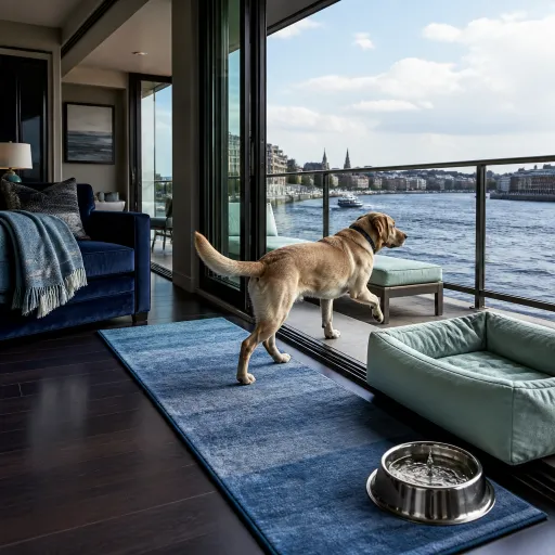Elegant riverfront suites for pet friendly city breaks